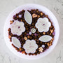 Flower + Leaf Bowl (Translucent Purple)