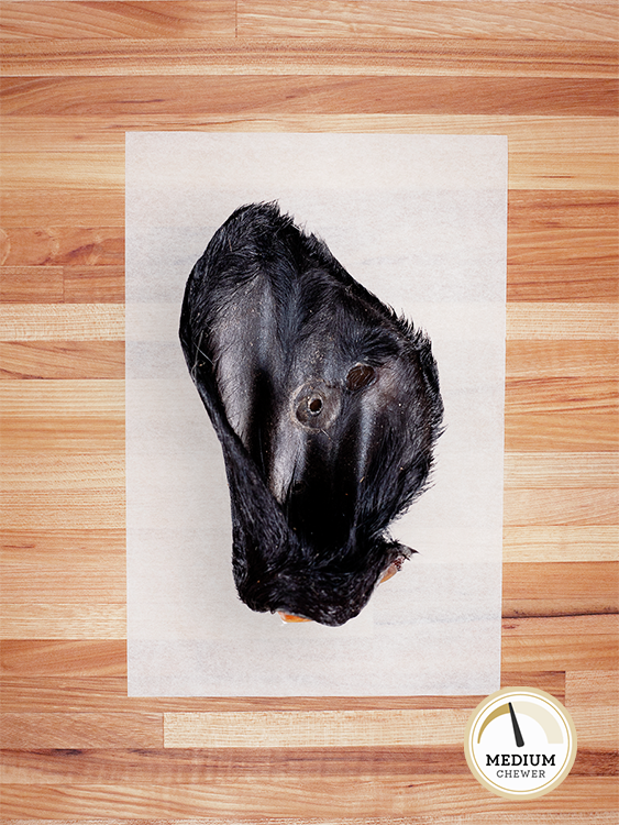 Beef Ear with Hair (1 ear)