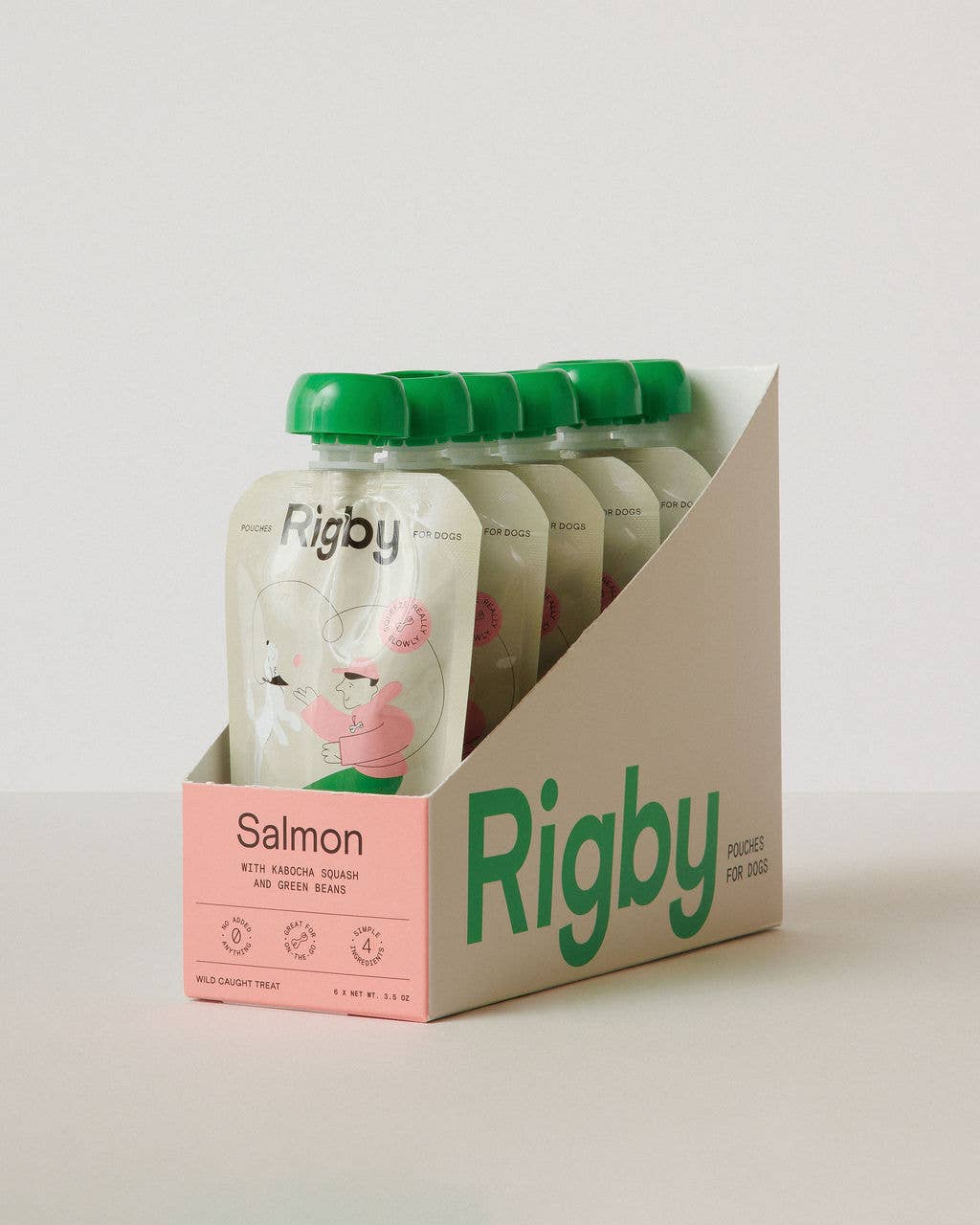 Organic Salmon Squeeze Pouch