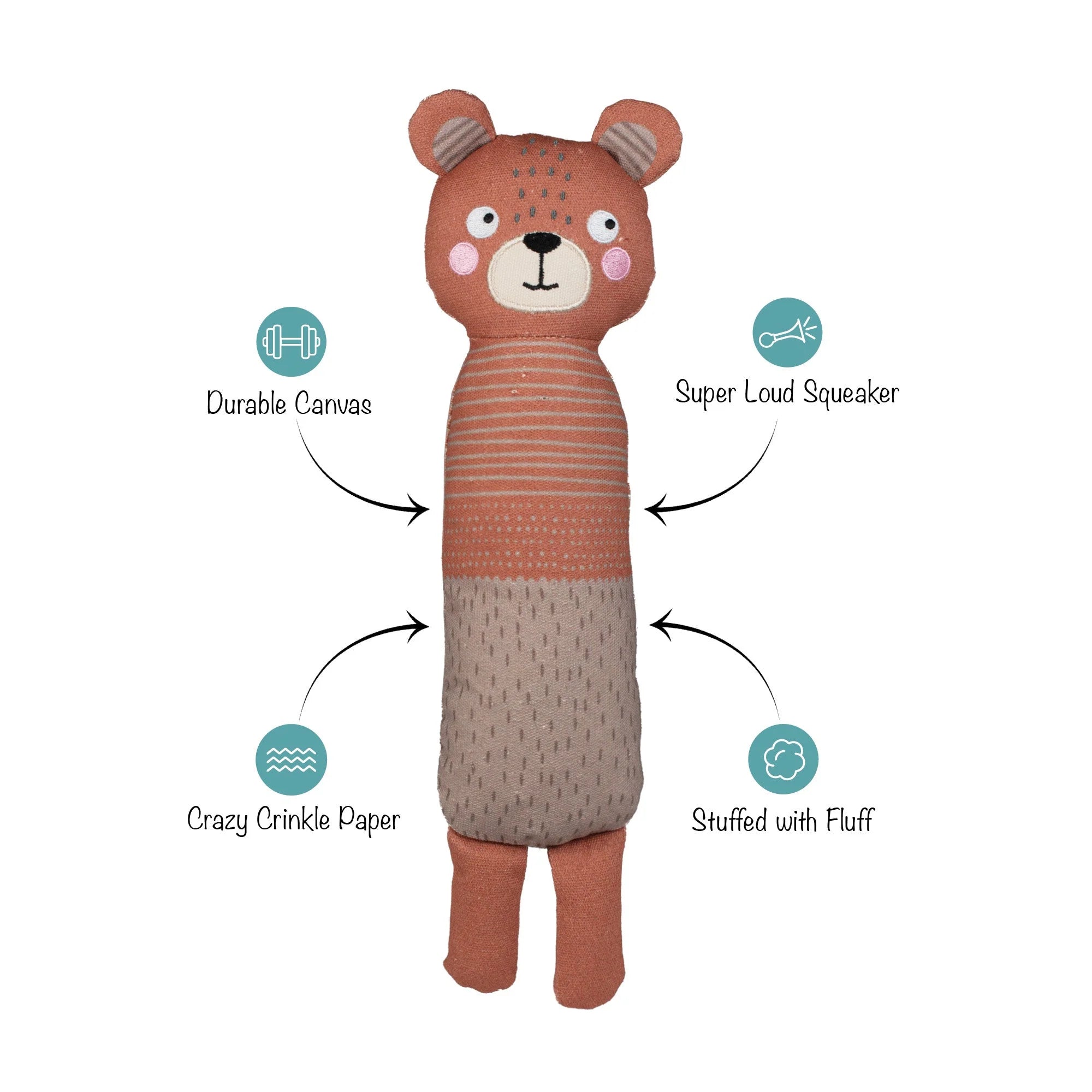 Doing the Bear Minimum Canvas Toy