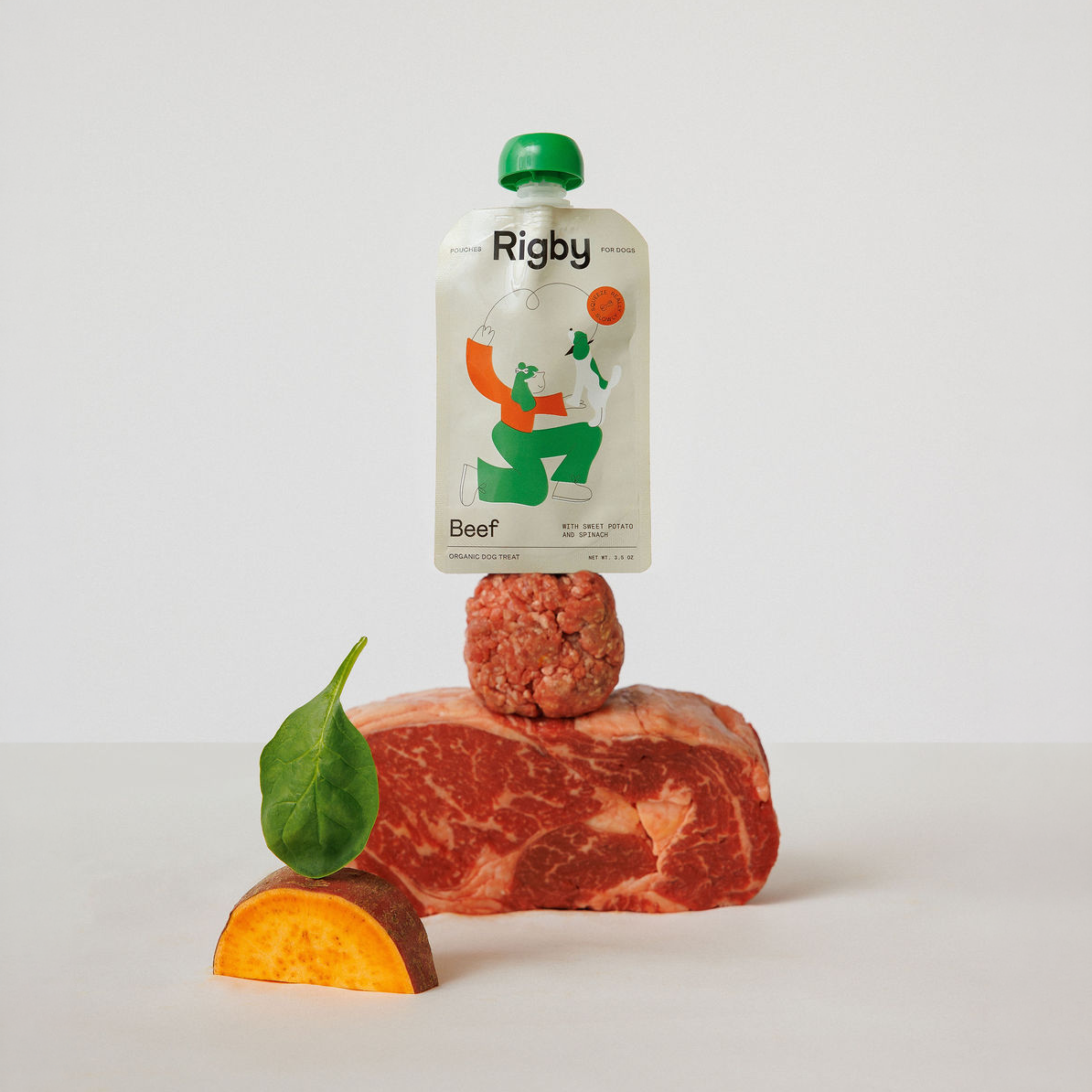 Organic Beef Squeeze Pouch