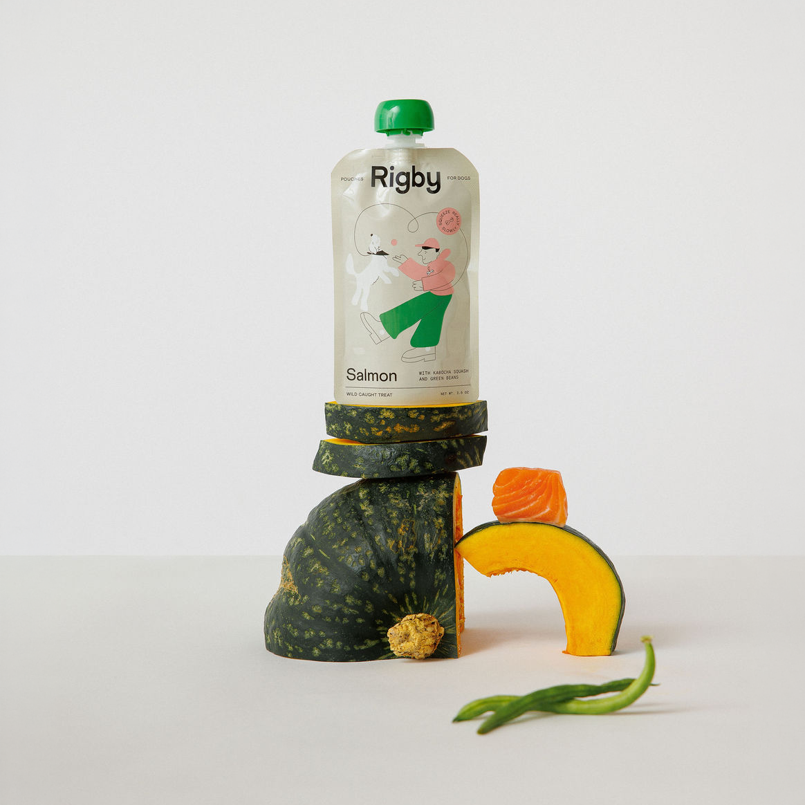 Organic Salmon Squeeze Pouch