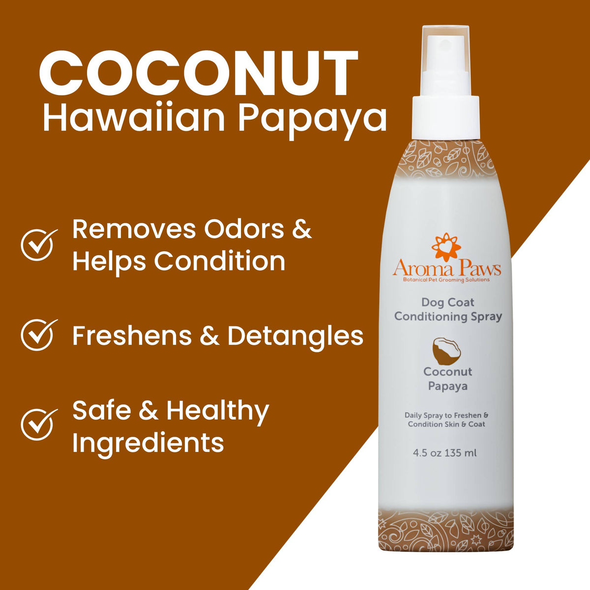 Coconut Papaya Coat Conditioning Spray