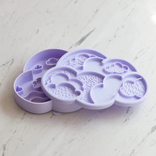 cloud nine lick mat &amp; lid | viola