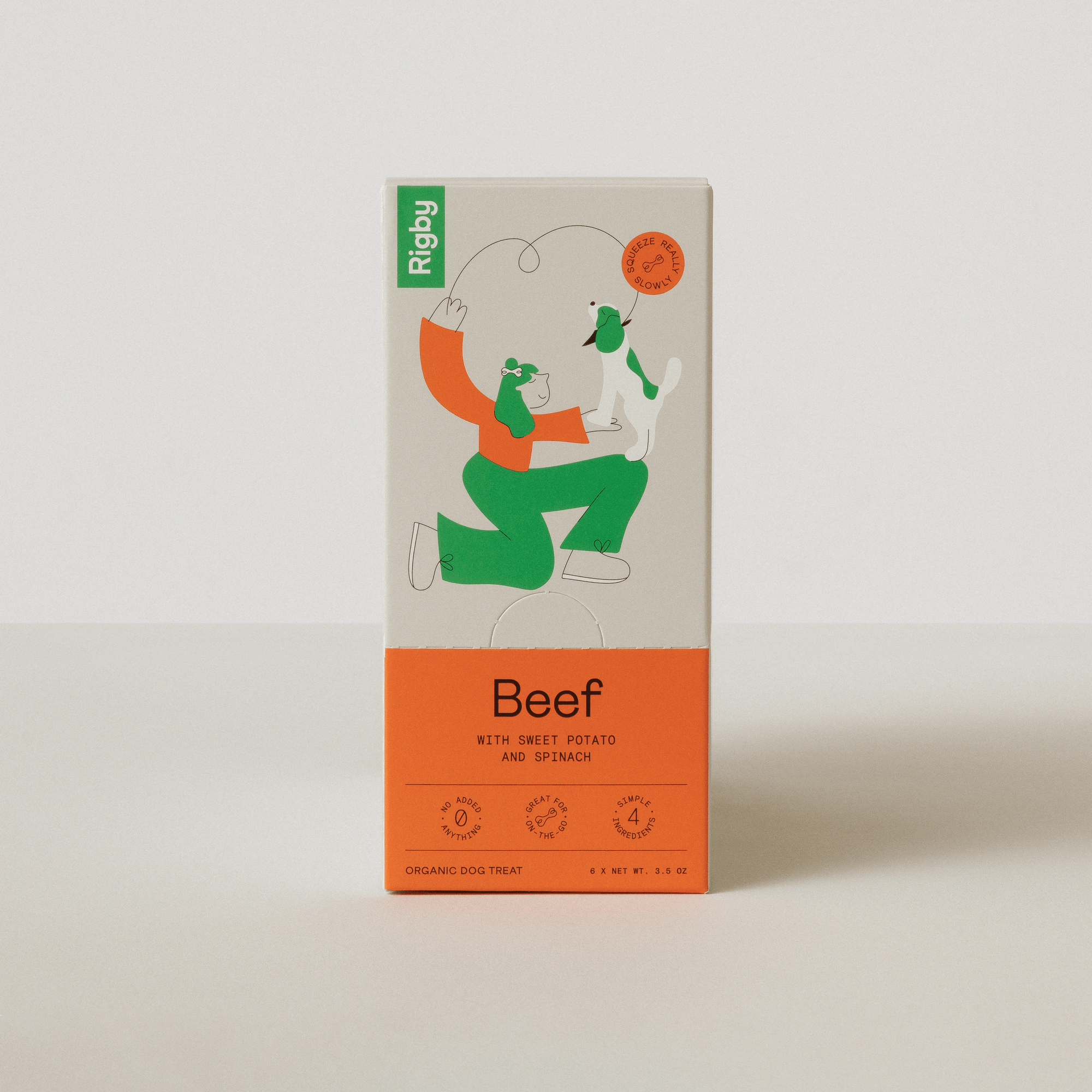 Organic Beef Squeeze Pouch