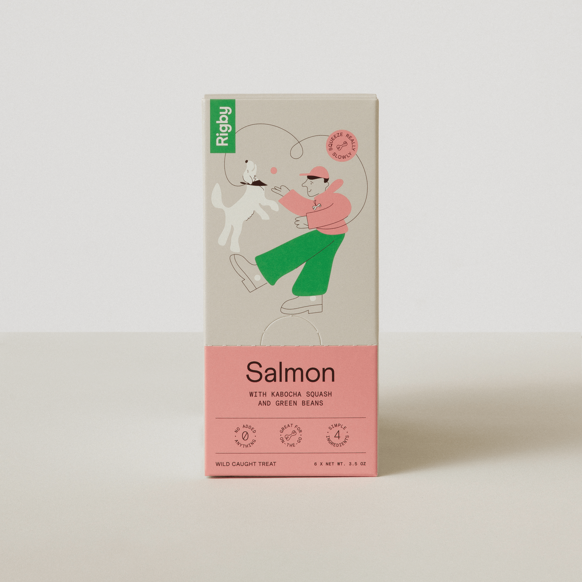 Organic Salmon Squeeze Pouch