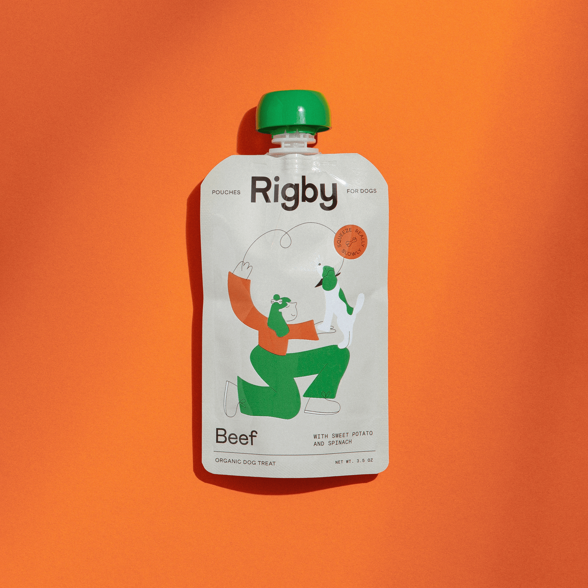 Organic Beef Squeeze Pouch