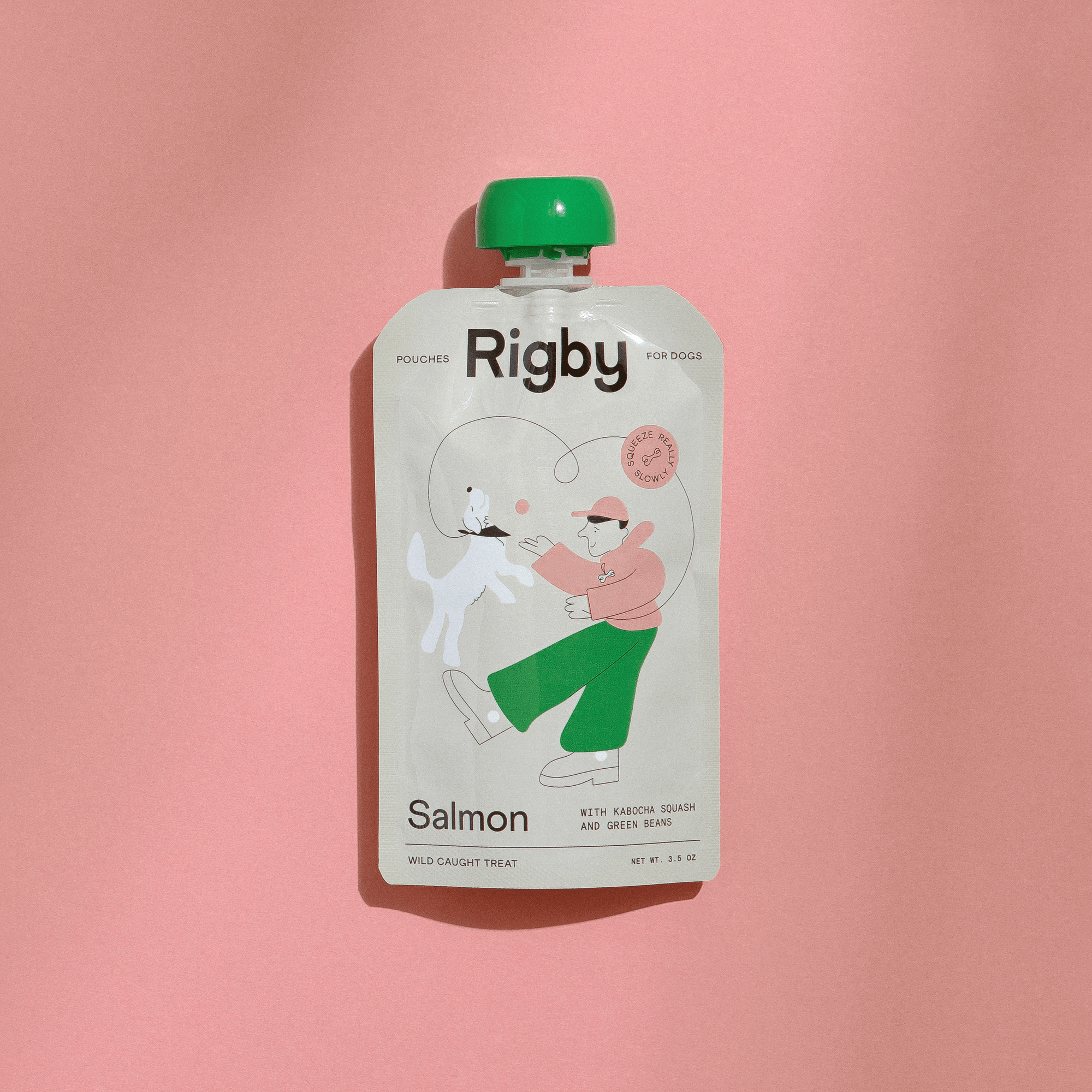 Organic Salmon Squeeze Pouch