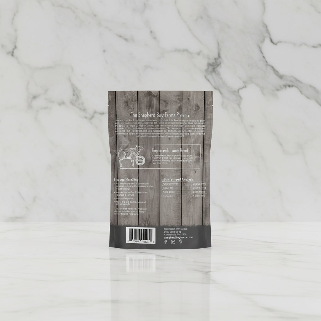 Freeze Dried Lamb Heart Treats