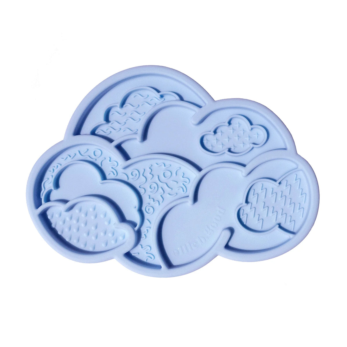 cloud nine lick mat &amp; lid | cornflower