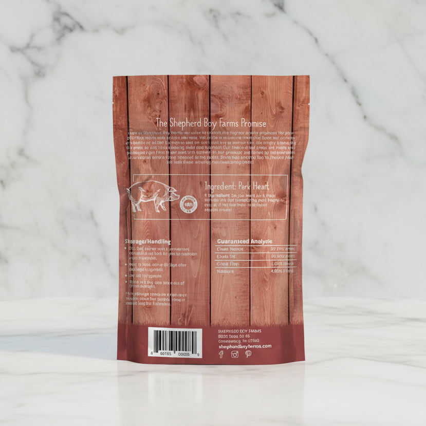 Freeze Dried Pork Heart Treats