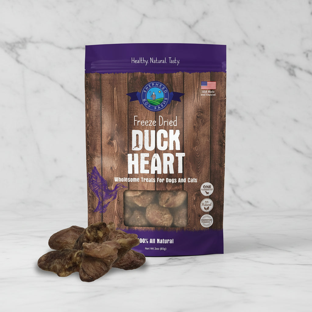 Freeze Dried Duck Heart