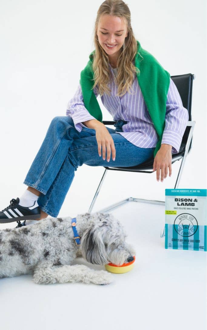 Gently Air-Dried Dog Food - Bison + Lamb