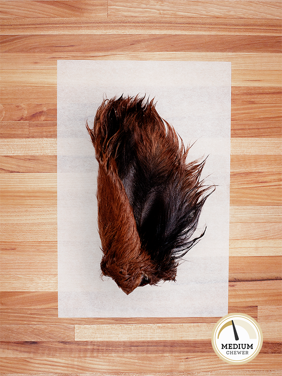 Beef Ear with Hair (1 ear)