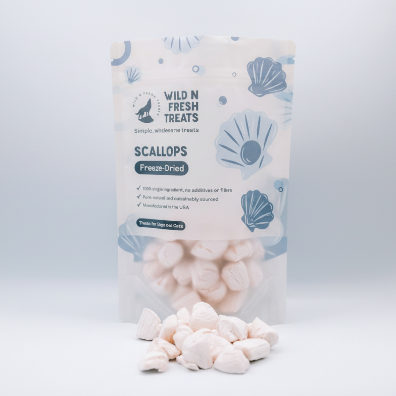 Freeze-Dried Scallops