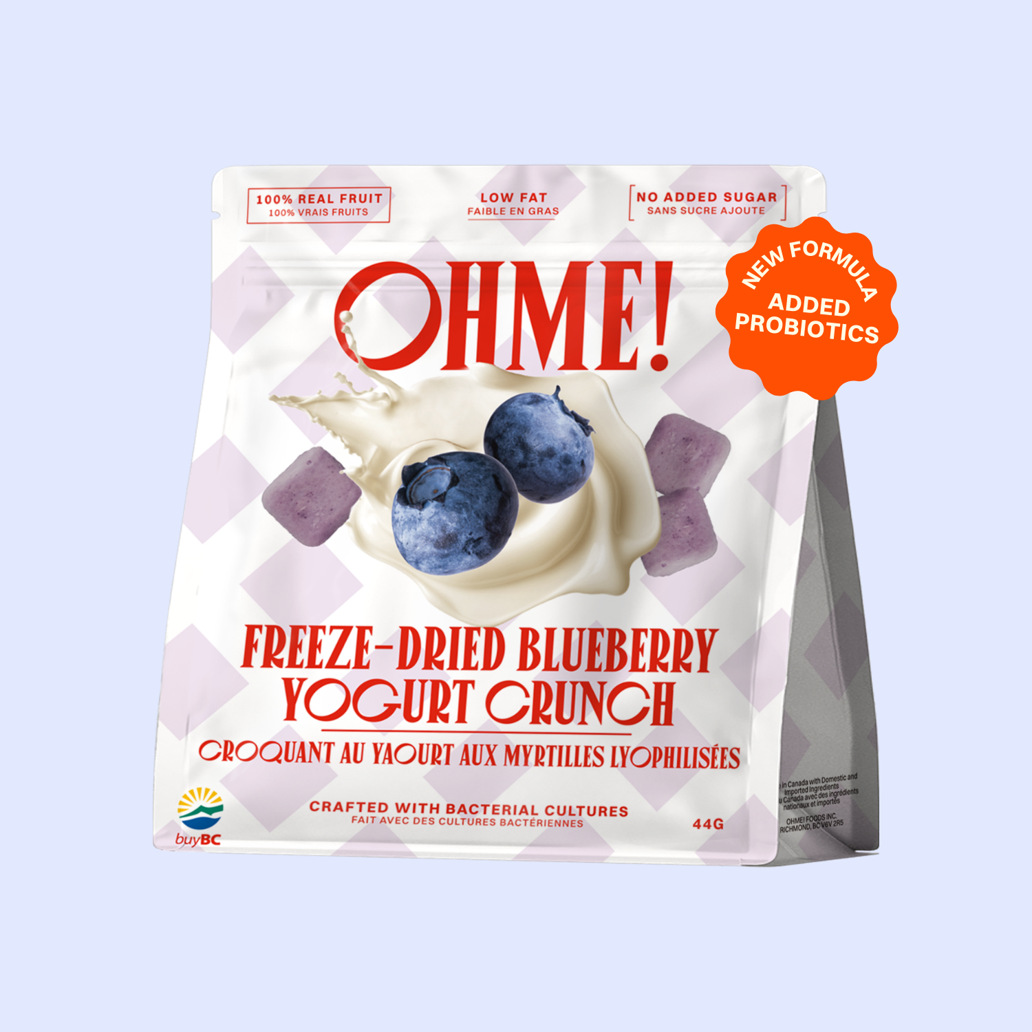 Blueberry Yogurt Crunch
