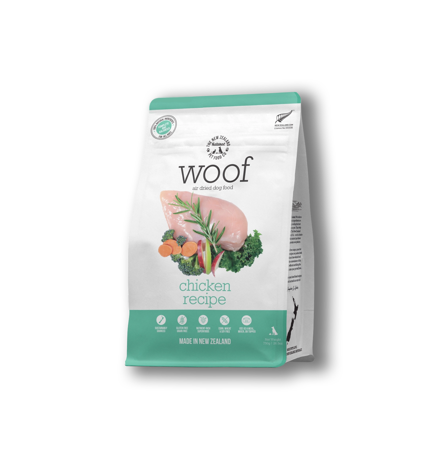 Chicken Air-Dried Dog Food 3.5oz | 26.5oz